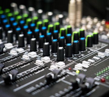 Music production mixer